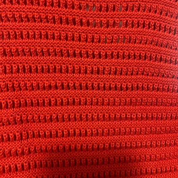 NWT Lucy Paris Red Knit Dress, Size L - Picture 5 of 7